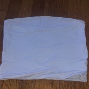 blue brandy melville tube top